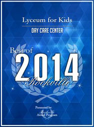 Best Day Care of Rockville 2014 Award